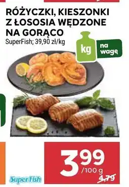 Stokrotka Różyczki, kieszonki z łososia wędzone na gorąco SuperFish oferta