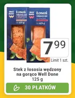 Stokrotka Stek z łososia wędzony na gorąco Well Done oferta