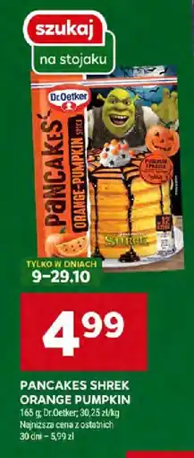 Stokrotka Pancakes Shrek Orange Pumpkin Dr Oetker oferta
