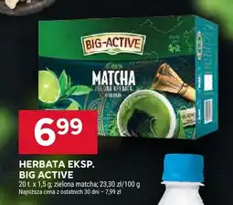 Stokrotka Herbata Big Active zielona matcha oferta