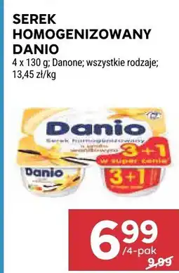 Stokrotka Serek homogenizowany Danio Danone oferta