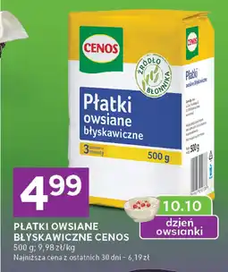 Stokrotka Płatki owsiane błyskawiczne Cenos oferta