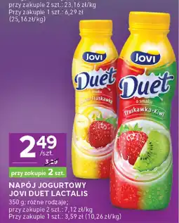 Stokrotka Napój jogurtowy Jovi Duet Lactalis oferta