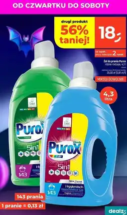 Dealz Żel do prania universal Purox oferta