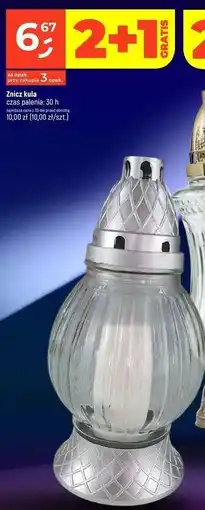 Dealz Znicz kula 30 h oferta