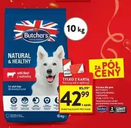 Intermarche Karma dla psa z wołowiną Butcher's Natural & Healthy oferta