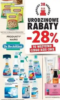 Intermarche Chusteczki wybielające Dr. Beckmann oferta