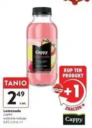 Intermarche Lemoniada cytryna i truskawka Cappy oferta