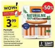 Intermarche Parówki z szynki Tarczyński Naturalnie oferta