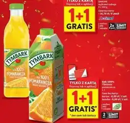 Intermarche Sok pomarańczowy Tymbark oferta