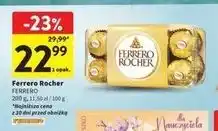 Intermarche Praliny w pudełku plastikowym Ferrero Rocher oferta