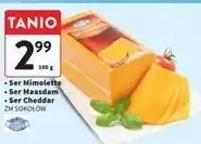 Intermarche Ser cheddar Zm Sokołów oferta