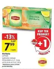 Intermarche Herbata citrus Lipton Clear Green oferta