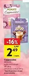 Intermarche Capuccino bubble gum Mokate Cappuccino oferta
