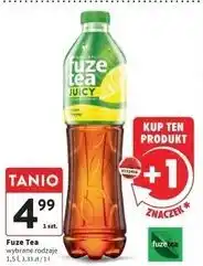 Intermarche Napój black ice tea lemon lemongrass Fuzetea oferta