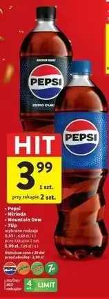 Intermarche Napój Mountain Dew oferta