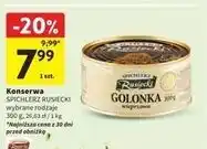 Intermarche Golonka wieprzowa Spichlerz Rusiecki oferta
