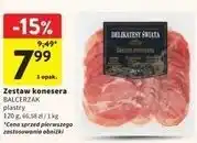 Intermarche Zestaw konesera plastry Balcerzak oferta