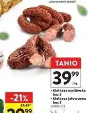 Intermarche Kiełbasa jałowcowa Lukullus oferta
