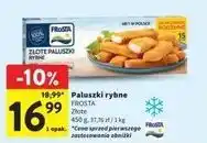 Intermarche Złote paluszki rybne z fileta Frosta oferta