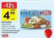 Intermarche Ser sałatkowo-kanapkowy 18 % Mlekovita Favita oferta