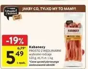 Intermarche Kabanosy drobiowo-wieprzowe Intermarche Prosto Z Wędliniarni oferta