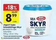 Intermarche Jogurt skyr naturalny Mlekovita Sba oferta