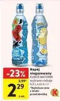 Intermarche Woda pokemon mandarynka mango Kubuś Waterrr oferta