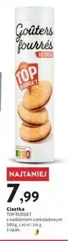 Intermarche Ciastka czekoladowe Top Budget oferta