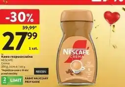 Intermarche Kawa Nescafe Crema oferta