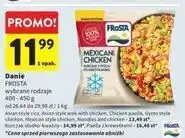 Intermarche Paella danie z krewetkami po hiszpańsku Frosta oferta