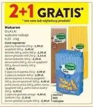 Intermarche Makaron gniazda wstęgi 2-jajeczny O La La! oferta