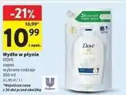 Intermarche Mydło w płynie zapas Dove Caring Hand Wash oferta