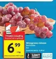 Intermarche Winogrona red globe oferta