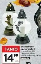 Intermarche Znicz z dekorem kalii Płomyk oferta
