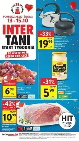 Intermarche Czajnik stalowy 1.5 l Odelo oferta