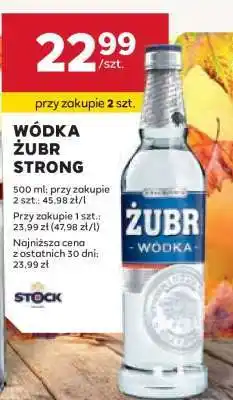 Stokrotka Market Wódka Żubr Strong oferta