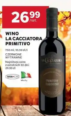 Stokrotka Market Wino La Cacciatora Primitivo oferta
