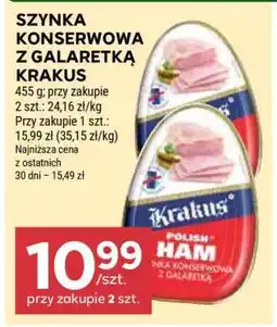 Stokrotka Market Szynka konserwowa z galaretką Krakus oferta