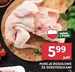 Stokrotka Market Porcje rosołowe ze skrzydełkami oferta