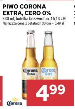 Stokrotka Market Piwo Corona Extra, Cero 0% oferta