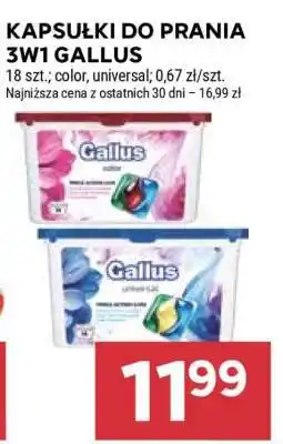 Stokrotka Market Kapsułki do prania 3w1 Gallus oferta