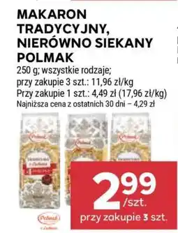 Stokrotka Market Makaron tradycyjny, nierówno siekany Polmak oferta