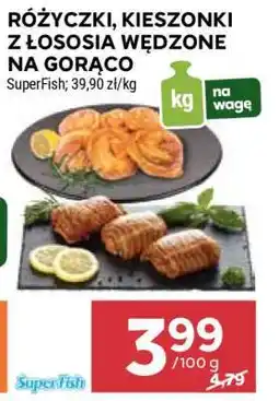 Stokrotka Market Różyczki, kieszonki z łososia wędzone na gorąco oferta