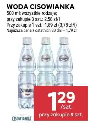 Stokrotka Market Woda Cisowianka oferta
