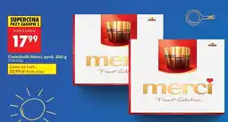 Biedronka Czekoladki Merci opak 250 g oferta