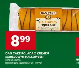 Stokrotka Market DAN CAKE Rolada z kremem morelowym Halloween oferta