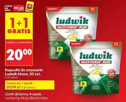 Biedronka Kapsułki do zmywarki Ludwik Maxx, 30 szt oferta