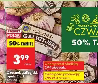 Biedronka Czosnek galicyjski, opak. 2 szt oferta