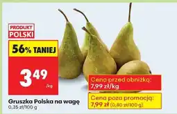 Biedronka Gruszka Polska na wagę oferta